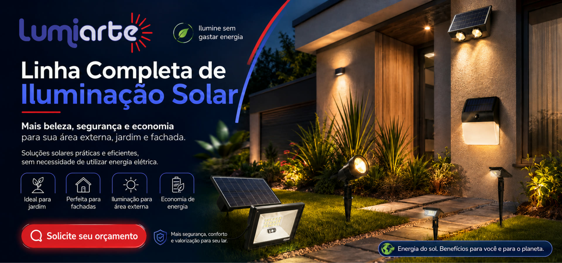 Eletricista, conte com a Lumiarte.